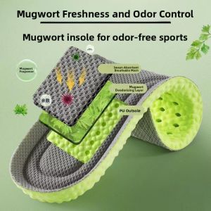 MONLEYTA | Deodorizing Shoe Inserts Sports Anti-Odor Ultra Soft Breathable Ladies Mens Insoles Shock Absorption Training Military