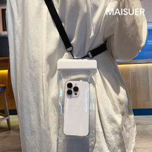 Waterproof Phone Bag for Swimming Touch Screen Compatible under 7.2 Inches Durable Floating Universal Case for Outdoor Activities