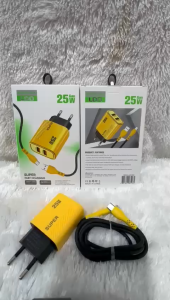 Super Charger 2Usb Gan Ldo-B02 25W Fast Charging Batok Berat