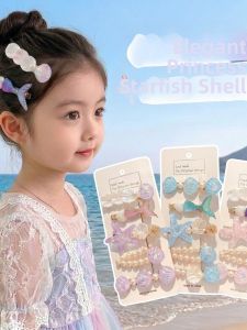 DUBAO | Sweet Princess Ocean Style Fringe Side Clip Forehead Clamp Hair Pin