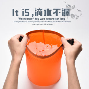 Ultra-Light Waterproof Storage Bag Toiletry Bag Swimwear Bag Drifting Bag Large Capacity Dry Wet Separation Buoyancy Bag