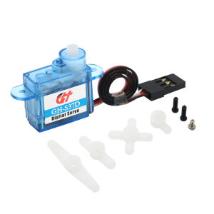 Micro 3.7g Servo GH-S37D Điều Khiển Kỹ Thuật Số Mini Cho Máy Bay RC Trực Thăng Thuyền - Máy Bay Kim Loại Hướng Bay Servo 20x8.75x22mm