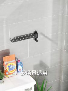 Foldable No-Drilling Clothes Drying Rack