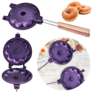【Homelements】Donut Mold Maker Non-Stick Muffins Donuts Maker Mini Donut Molds for Pastry Muffins Chocolate Dessert
