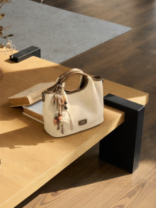 Josiny | Luxury Minimalist Crossbody Tote for Women Beige
