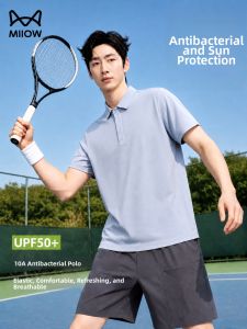 MiiOW | High Elastic UV Protection Antibacterial Polo Shirt
