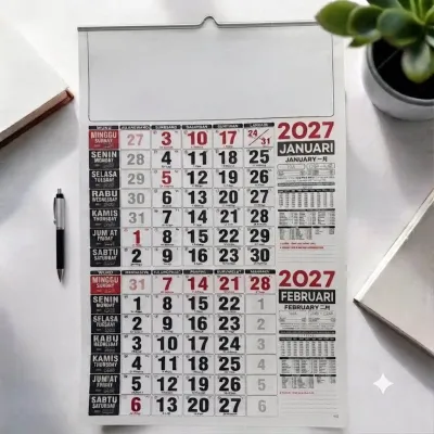 KALENDER DWIWULAN 2027