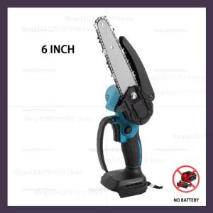 OLOEY | 6 Inch Cordless Mini Chainsaw Battery Powered Handheld Electric Garden Saw for Tree Trimming Pruning Wood Cutting Tool
