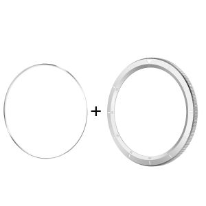 Stainless Steel Metal Bezel Ring Protective Decorative Watch Bezel Shell Anti-Scratch Screen Protector for Xiaomi Watch S4 S3