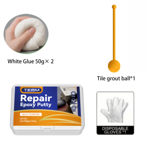 Moldable Repair Putty Stick Metal Pipe Leak Sealing & Hole Filling Adhesive Epoxy Iron Mud Repair Putty Indoor Outdoor Use