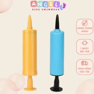 Bơm phao bơi mini bơm tay mini cao cấp Swimbobo