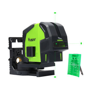 Huepar | Máy Chiếu Laser Huepar 8300G Có Giá Đỡ Tự Cân Bằng 3 Điểm Laser Xanh Đo Chiều Dọc & Ngang