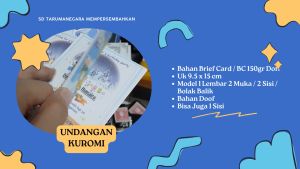 ISI 30 PCS COD Termurah Undangan Ulang Tahun - Ulang Taun Tema Karakter Mermaid 002 Undangan Ulang Taun Undangan Pesta Birthday Party Card Invittation Invitation Undangan Mini Infittation Infitation Kecil Kartu Ucapan
