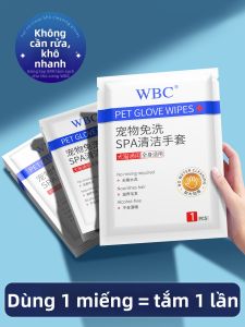 WBC | Khăn Lau Vệ Sinh và Khử Mùi cho Thú Cưng
