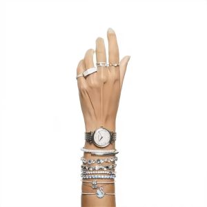 สวารอฟสกี้ กำไล Chroma ผสมผสานเหลี่ยมเจียระไนหลายหลายรูปแบบ น้ำเงิน เคลือบโรเดียม สร้อยข้อมือสวารอฟสกี้ สร้อยข้อมือคู่รักผู้หญิง สร้อยข้อมือเงินแท้ 925 สร้อยข้อมือแฟชั่น ชุดเครื่องประดับสตรี สร้อยข้อมือเงินสเตอร์ลิง จัดส่งรวดเร็ว จัดส่งฟรี