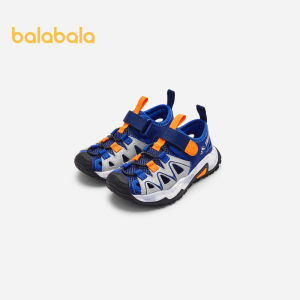Balabala Childrens Shoes Sports Sandals Children Boys Girls 2024 Summer New Beach Shoes Baotou River Shoe Tide