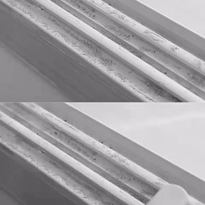 Multi-Use Foldable Groove Brush with Handle Removable Cloth Household Floor Cracks Corners Bathtub Ceramic Tile Window Cleaning