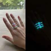 Cincin Glow Menyala Bisa Custom Nama/Inisial – Murah Rp1.800