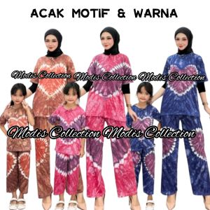 Paket Usaha 2 Pcs Setelan Kaos Ibu & Anak Celana Panjang