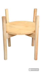 Kệ Để Chậu Hoa/Đôn Gỗ hoặc Giá Để Chậu Hoa Cây Cảnh Loại To Kích Thước Cao 35cm x Rộng 36cm lọt lòng  305cm bao gồm dĩa gỗ