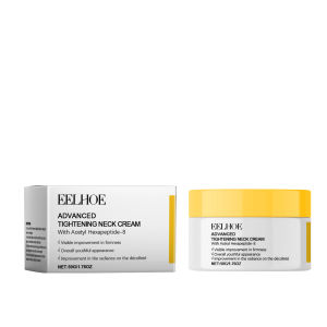 EELHOE Natural Organic Anti Wrinkle Anti Aging Whitening Moisturizing Neck Firming Cream Private Label Lift Firm Neck Cream Neck Revitalizing Cream Eliminate Neck Fine Lines Deeply Hydrate Firming Tightening Rejuvenation Nourishing Care Cream