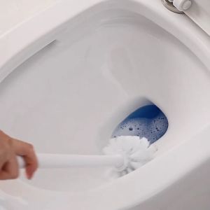 Angola Sikat Pembersih Kloset S18 Sikat Pembersih Toilet Duduk Jongkok Dengan Holder