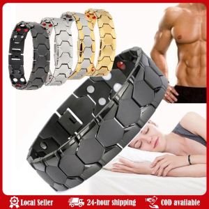 Mens Magnetic Lymph Drainage Detox Bracelet Slimming Therapy Bracelet Arthritis Pain Relief Bangle Health Care Jewelry Gifts Charm Bracelet Health Energy Bangle Arthritis Twisted Magnetic Exquisite Bracelet Power Therapy Magnets Men Bracelet Male Gift