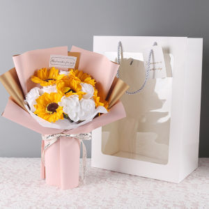 Creative Occasions Sunflower Soap Flower Bouquet