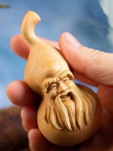 Phong Cách Trung Hoa Mới Vòng Tay Gỗ Nguyên Khối Tranh Thêu Họa Tiết Hoa Cỏ Phụ Kiện Trang Trí Nhà Thủ Công