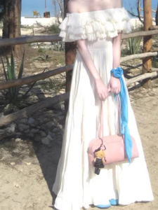 Váy Một Bên Vai Màu Trắng Kiểu Pháp Cho Nữ Mùa Hè Đi Biển Váy Dài Cạp Cao Xếp Ly Thanh Lịch Váy Chữ a Không Tay