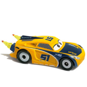 Takara Tomy | New Pixar Cars Anime Model Battle-Damaged Car King 43 Strip Weathers Dinoco Child Toys 1:55 Metal Die Casting Child Gifts
