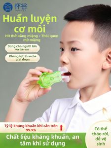 HUAIGU | Dụng Cụ Đóng Miệng Ngủ và Dụng Cụ Tập Thở