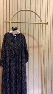 Ramadhan SALE DRESS MISNI Motif BUNGA Premium Terbaru & Terlaris
