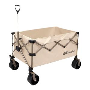 SUNNY FEEL | High Capacity Foldable Camping Trolley