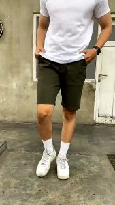 Steigen Celana Chino Pendek Green