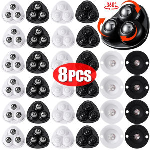 8/4 chiếc bánh tự dính mini bánh xe bánh xe nhỏ bánh xe xoay bằng thép không gỉ 360 ° thông dụng cho đồ nội thất Thùng rác