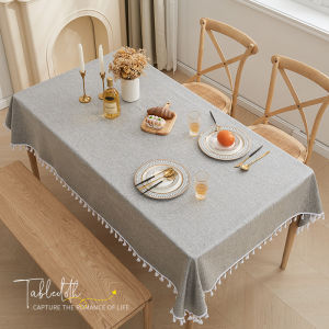 Waterproof Oil-Resistant No-Wash Tablecloth