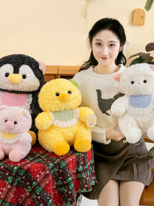 GUAIBUDIAN | Cute Duck and Penguin Comfort Bib