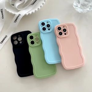 Case Gelombang Macaron Wavy REALME C11 2020 Full Protection