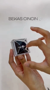 Bekas Cincin Jewelry Ring Box Kotak Cincin Hadiah Hantaran Mas Kahwin Couple Ring Box