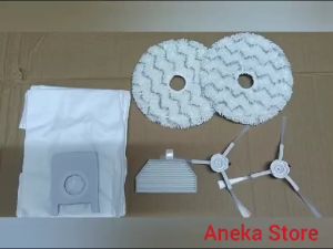 🔥READY STOCK🔥 Suitable for Roidmi EVA SDJ06RM Robot Vacuum Cleaner Accessories Brush Hepa Filter Mop Cloth Dust Bag Berus Part