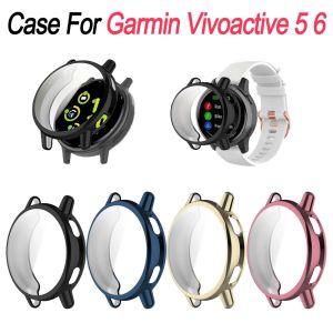 Protective Case for Garmin Vivoactive 5 6electroplated TPU full-coverage screen protectorversatile color options available