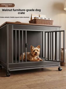 Separate Toilet Luxury Villa Wooden Dog House