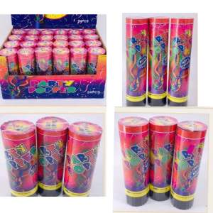 10/15/20cm Colored Twisting Wedding Party PoppersConfetti Birthday Party Rotating Mini Firework 2024