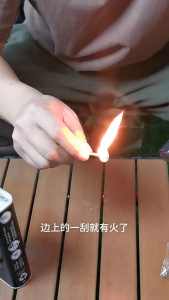 Matchstick Camping magic matches fire Starters Kotak padanan Lighter Windproof