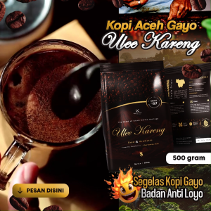 KOPI GAYO ULEE KARENG - BUBUK HALUS - 500 GRAM