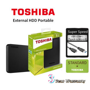 Toshiba 1TB 2TB Portable External HDD -USB 3.0 2.5" Hard Drive Fast transfer for Document/ Photo And Video/PC Iaptop  ﻿
