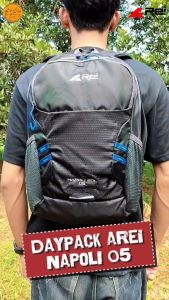 TAS DAYPACK AREI NAPOLI 05 TAS RANSEL SEKOLAH KANTORAN INCLUDE RAINCOVER ORIGINAL AREI MURAH MERIAH URBAN OUTDOOR