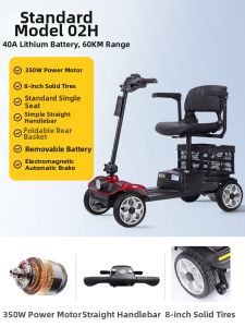 Portable Folding Electric Mobility Scooter
