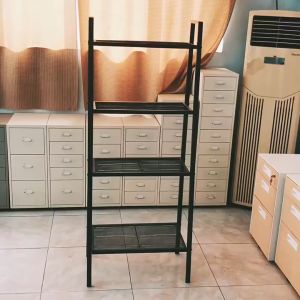 Rak Besi Serbaguna 4 Susun / Rack Tanaman Hias Ruang Tamu Estetik / Portable Rak Display Rak Barang Organizer / Living Room Rack
